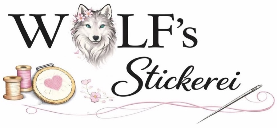 Wolf's Stickerei